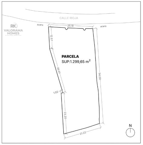 Building Plot for sale in Guadalupe, Murcia city - € 299,000 (Ref: 9542025)