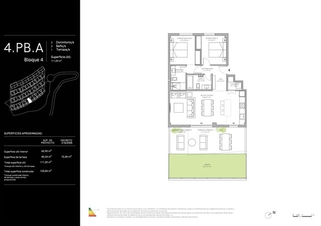 2 makuuhuone Huoneisto myytävänä paikassa Rincón de la Victoria mukana uima-altaan - 425 000 € (Ref: 9386937)