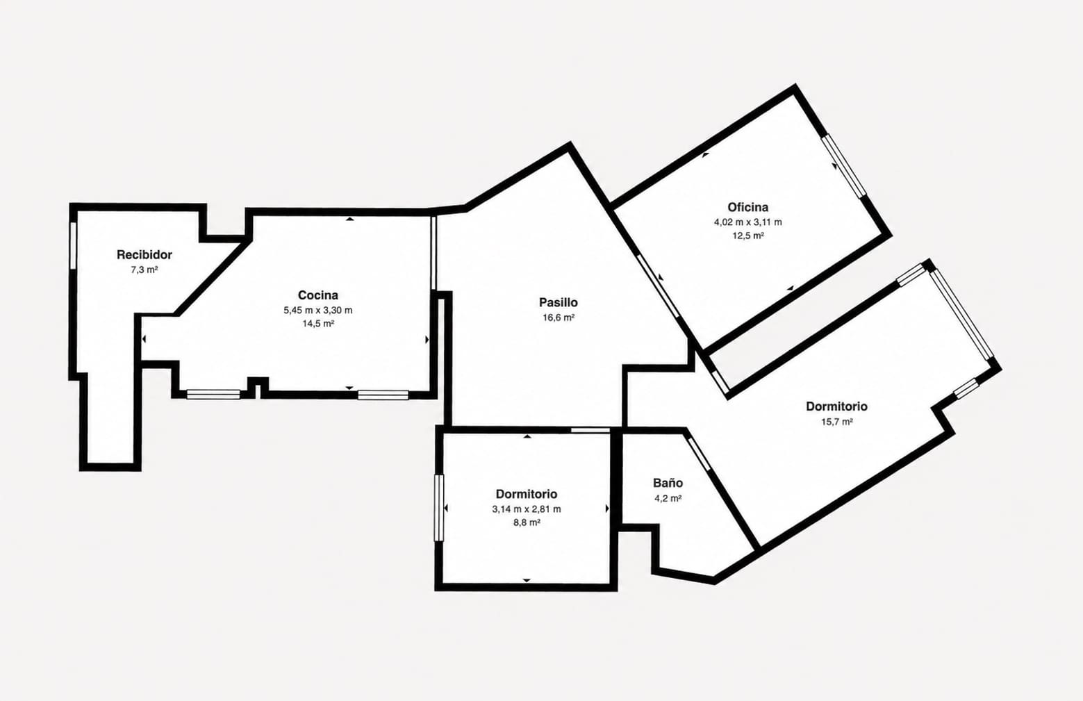 3 slaapkamer Appartement te koop in Malaga stad - € 565.000 (Ref: 9834115)
