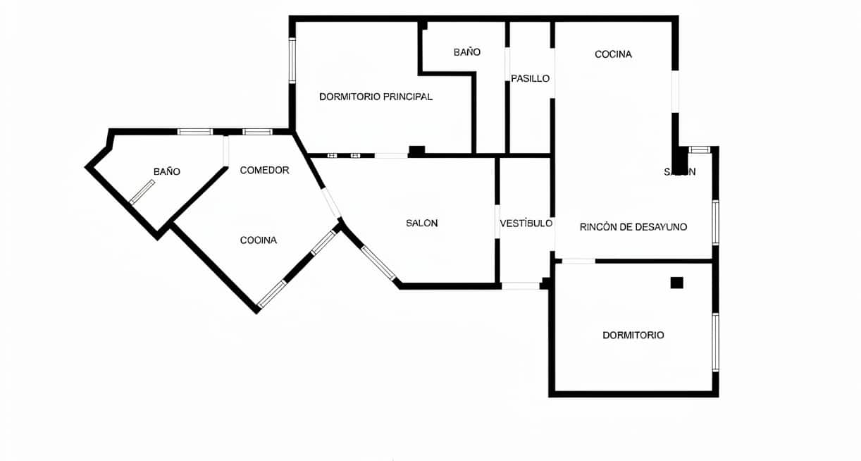 3 camera da letto Appartamento in vendita in Malaga citta - 610.000 € (Rif: 9840674)