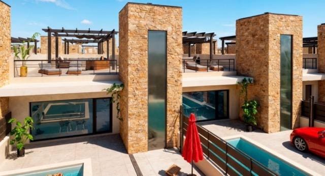 2 camera da letto Villetta a Schiera in vendita in La Pinilla, Fuente Alamo de Murcia con piscina - 193.100 € (Rif: 9765211)