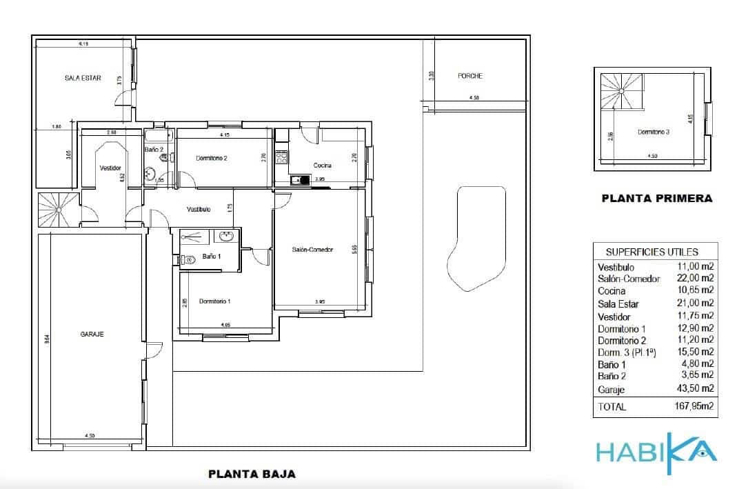 4 soverom Villa til salgs i Playa de Muchavista med svømmebasseng garasje - € 650 000 (Ref: 9913260)