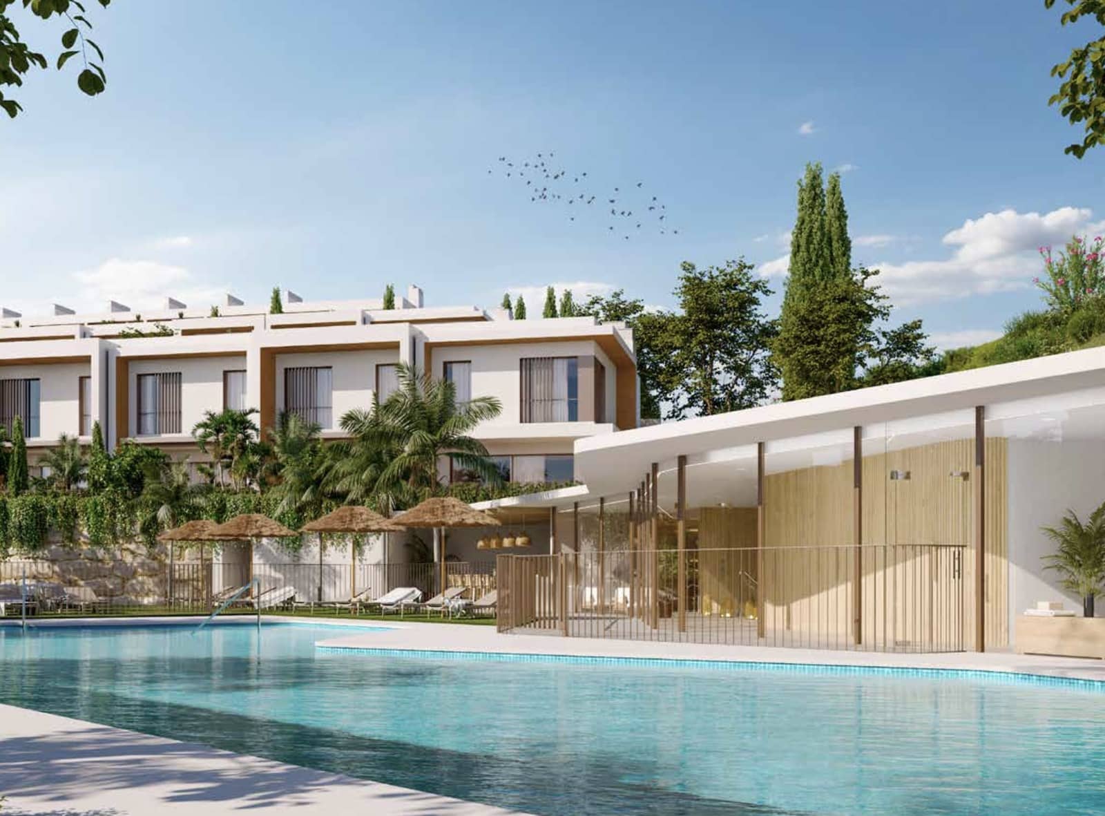 3 chambre Maison de Ville à vendre à La Cala de Mijas avec piscine garage - 676 000 € (Ref: 10094193)