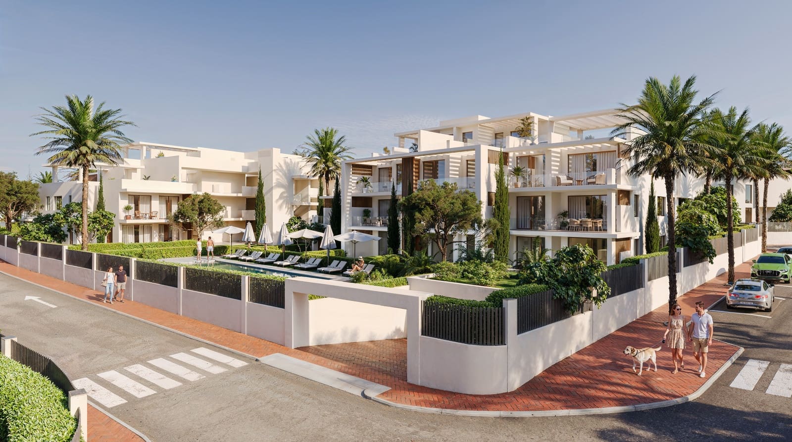 3 makuuhuone Huoneisto myytävänä paikassa Estepona mukana uima-altaan 
autotalli - 799 000 € (Ref: 10101813)