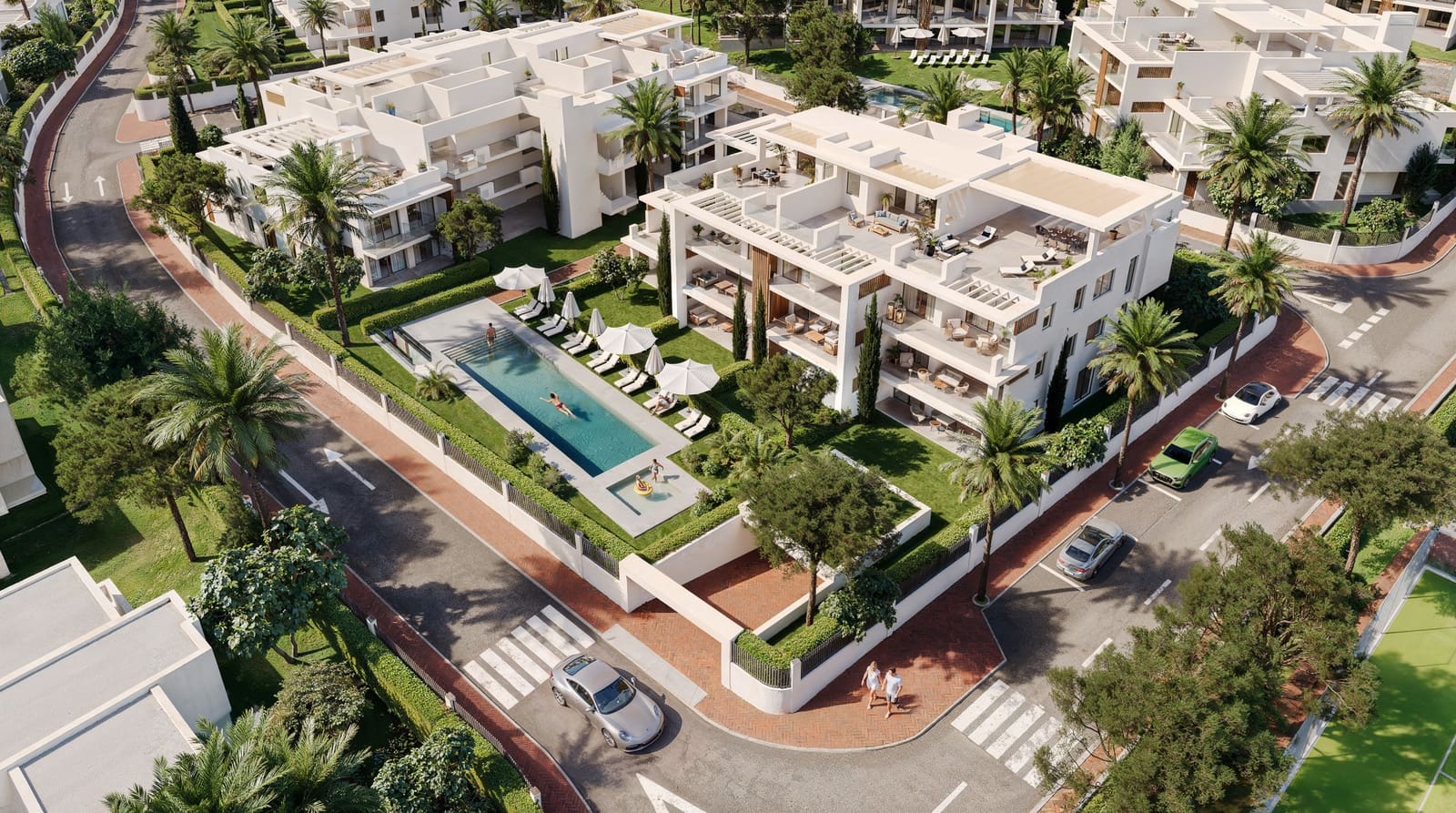 3 makuuhuone Huoneisto myytävänä paikassa Estepona mukana uima-altaan 
autotalli - 799 000 € (Ref: 10101813)