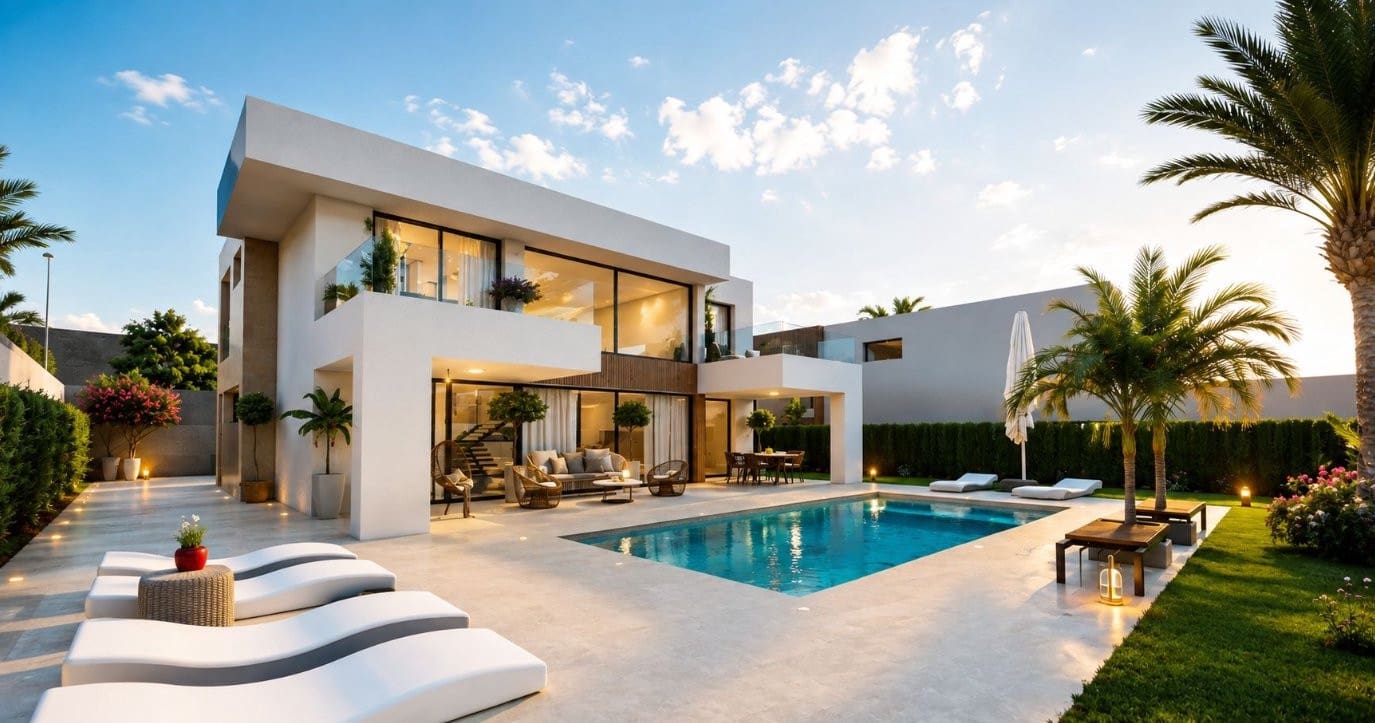 4 sovrum Villa till salu i Estepona med pool garage - 1 170 000 € (Ref: 10179937)