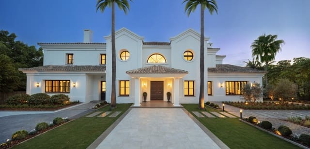 6 bedroom Villa for sale in Golden Mile, Marbella with pool garage - € 10,250,000 (Ref: 9294612)