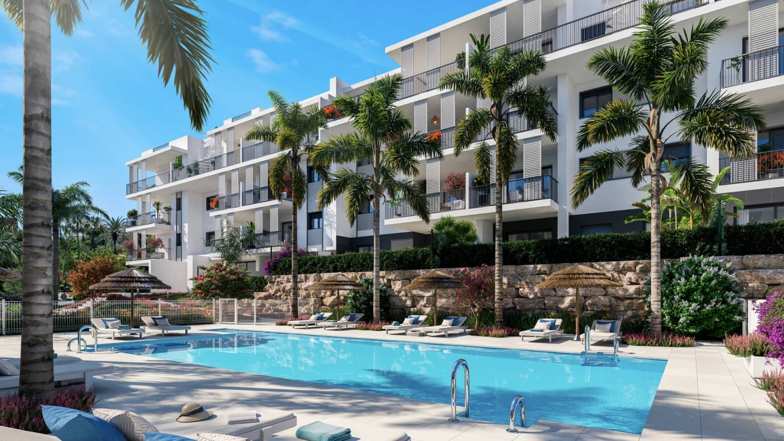 2 sovrum Lägenhet till salu i Estepona med pool - 590 000 € (Ref: 9294653)
