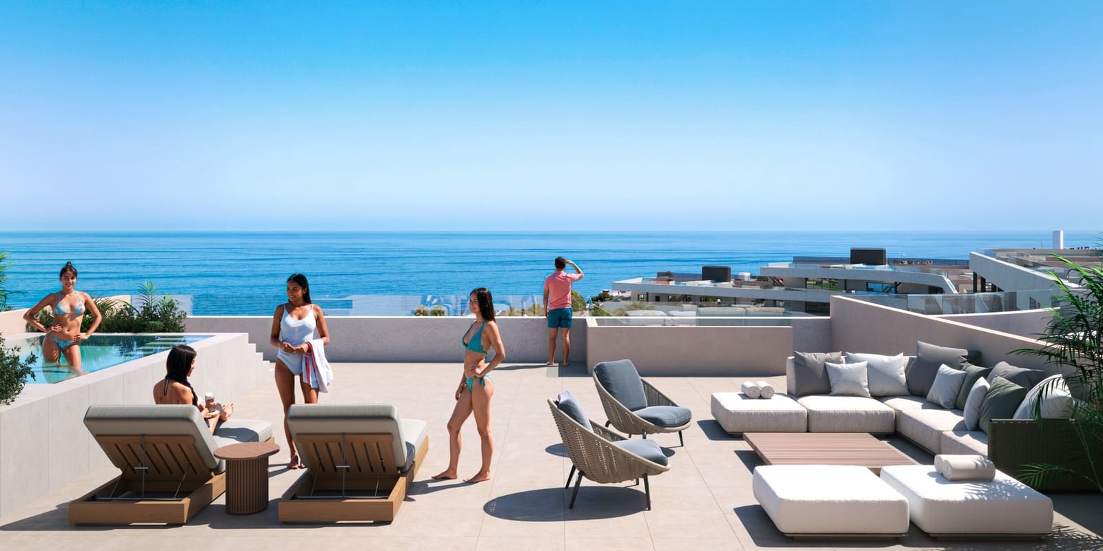 2 sovrum Lägenhet till salu i Marbella med pool garage - 351 520 € (Ref: 9390148)