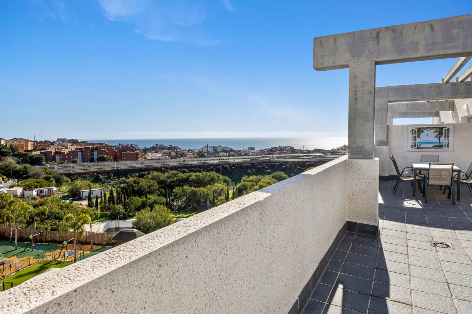 3 sovrum Takvåning till salu i Mijas Costa med pool - 368 000 € (Ref: 9518454)