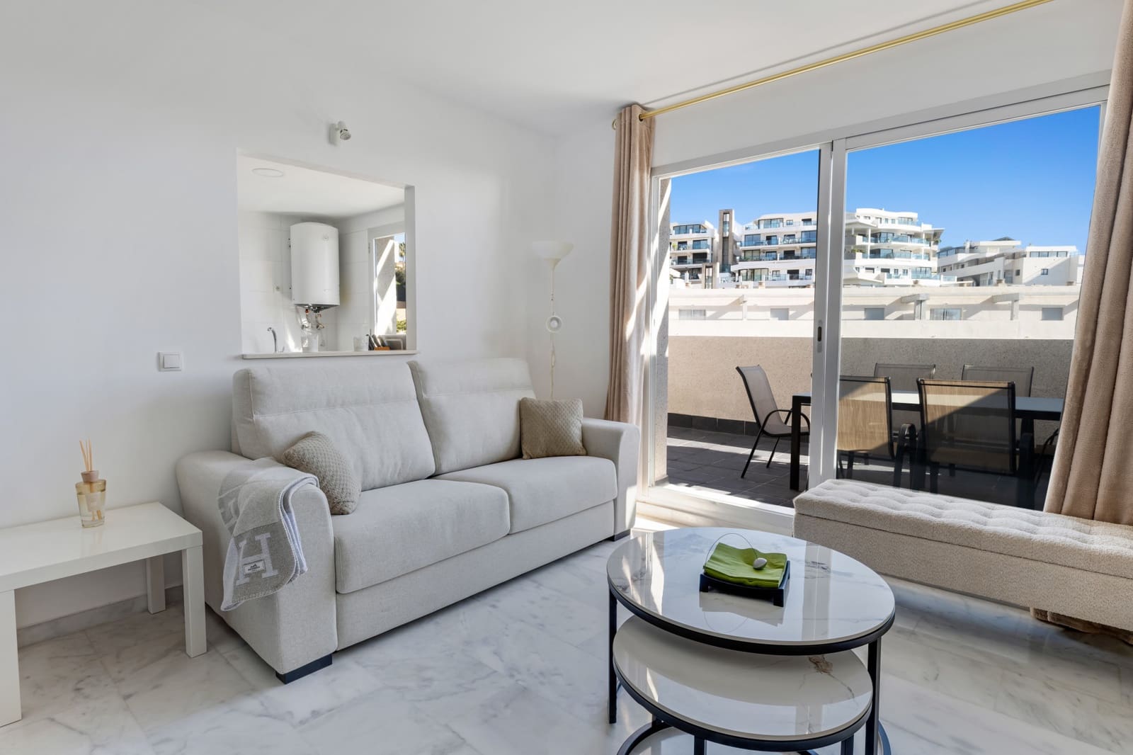 Ático de 2 habitaciones en Mijas Costa en venta con piscina - 368.000 € (Ref: 9518454)