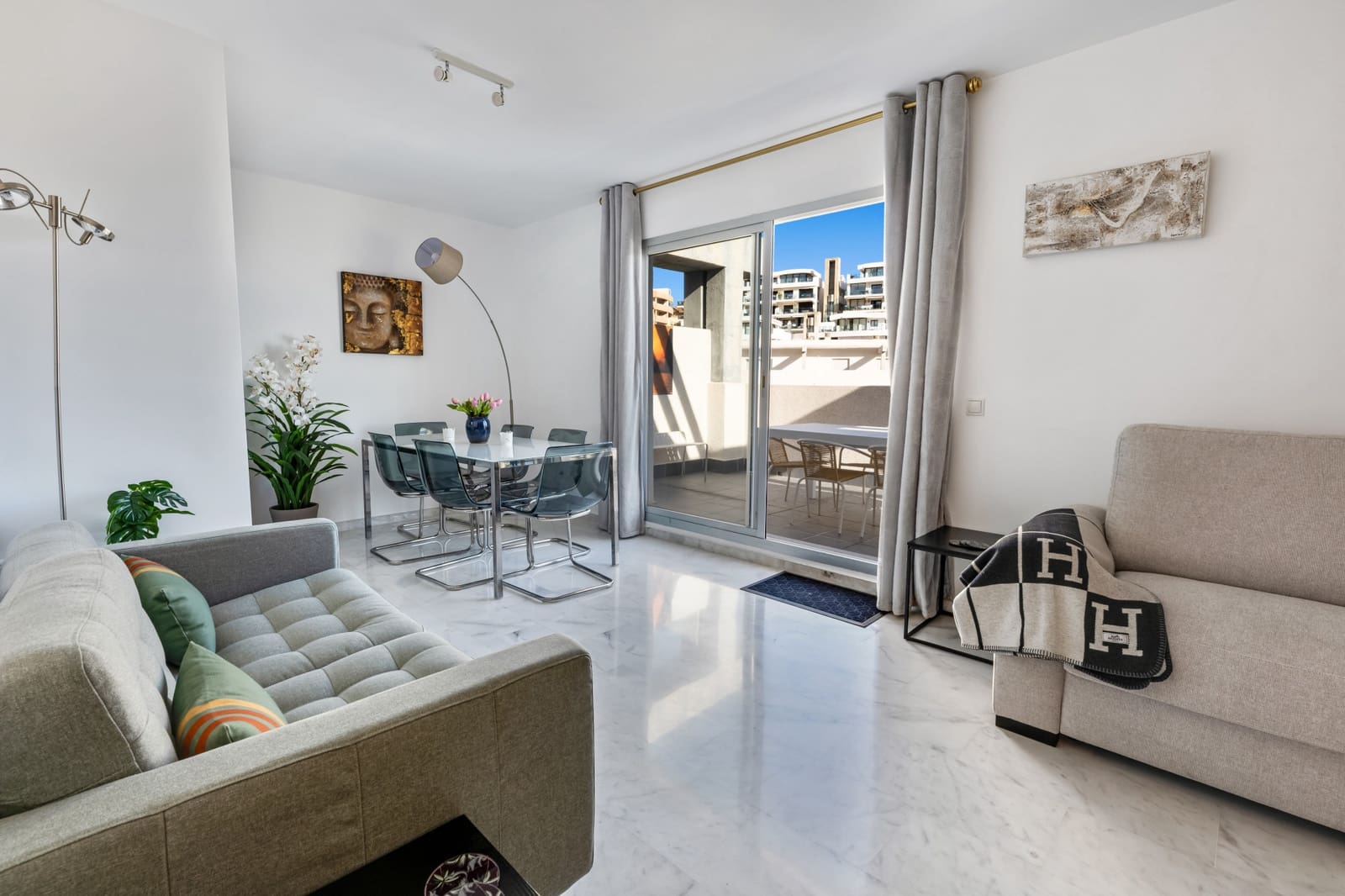 3 soverom Penthouse til salgs i Mijas Costa med svømmebasseng garasje - € 395 000 (Ref: 9518455)