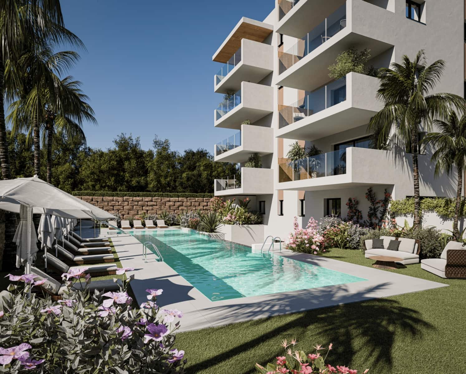 3 bedroom Apartment for sale in Estepona with pool - € 489,000 (Ref: 9647708)