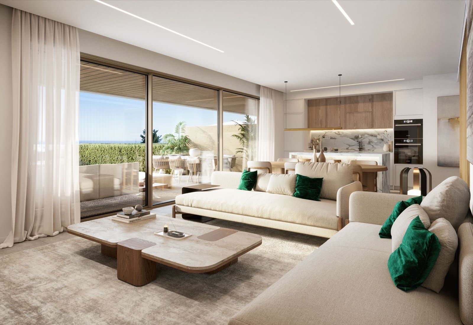 2 sovrum Lägenhet till salu i Estepona med pool garage - 469 000 € (Ref: 9686007)