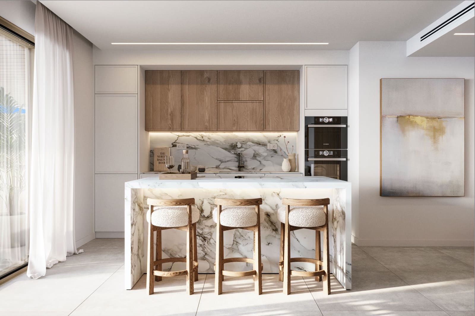 2 sovrum Lägenhet till salu i Estepona med pool garage - 469 000 € (Ref: 9686007)