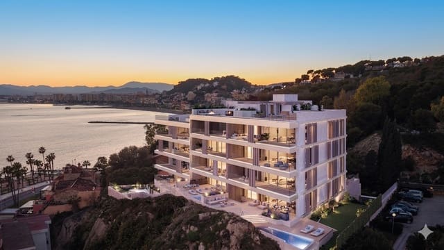 3 sypialnia Apartament na sprzedaż w Miasto Málaga z basenem garażem - 2 250 000 € (Ref: 9714507)