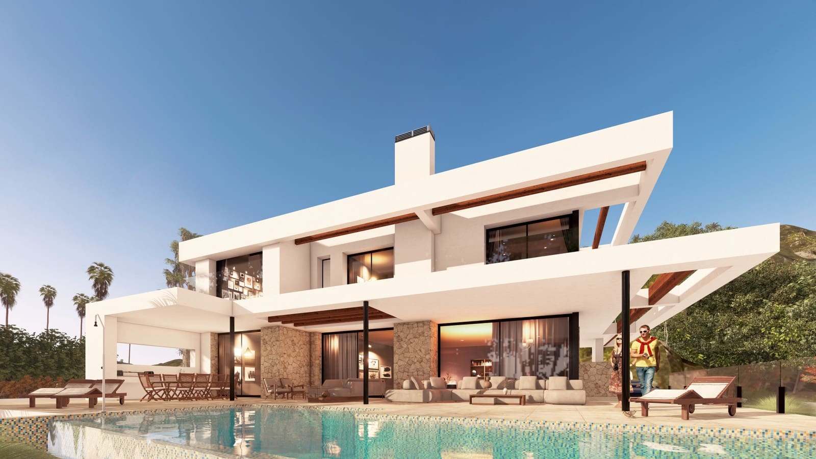 Chalet de 5 habitaciones en Mijas Costa en venta con piscina garaje - 2.499.000 € (Ref: 9770287)