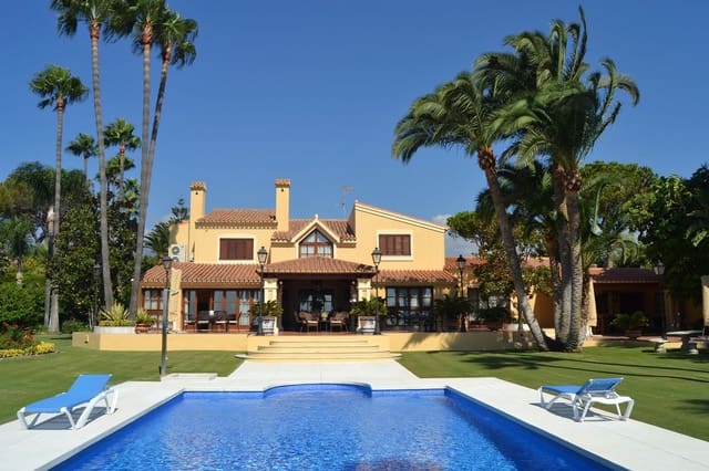 5 sypialnia Willa na sprzedaż w Estepona z basenem garażem - 4 200 000 € (Ref: 9297537)