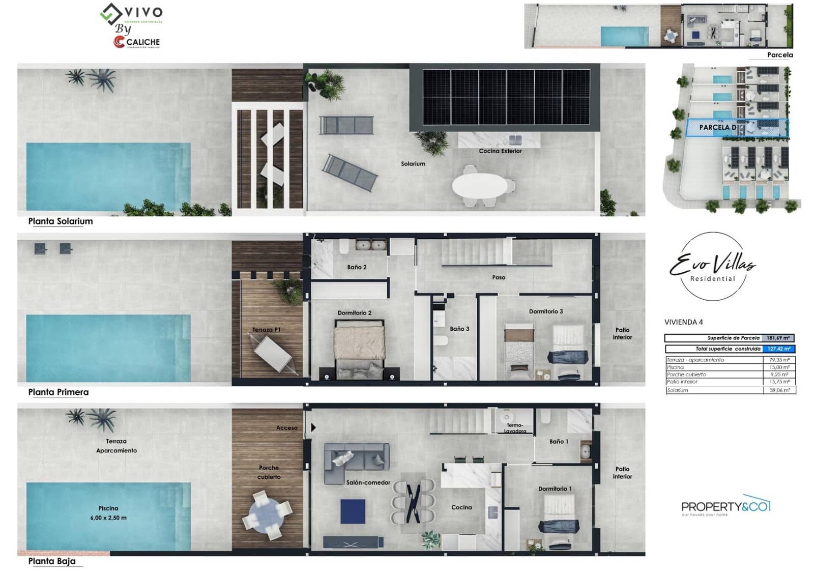 3 bedroom Villa for sale in Pilar de la Horadada with pool - € 385,000 (Ref: 9301270)