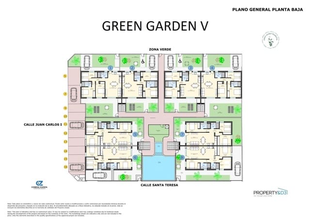 2 bedroom Bungalow for sale in Pilar de la Horadada with pool - € 263,500 (Ref: 9301271)