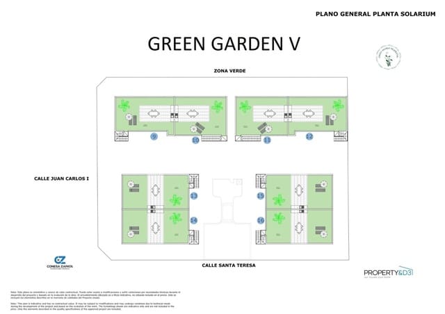 2 bedroom Bungalow for sale in Pilar de la Horadada with pool - € 263,500 (Ref: 9301271)
