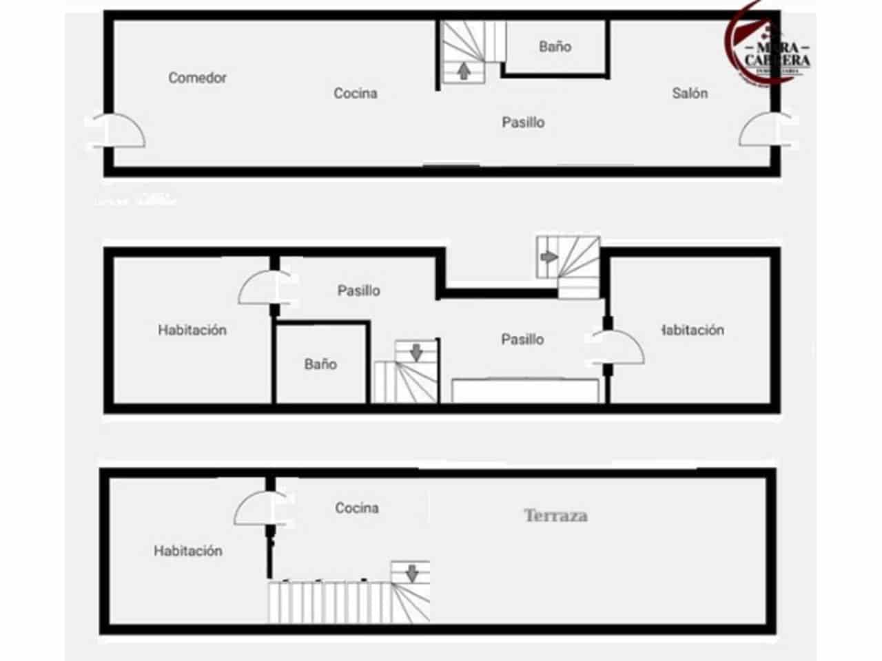 3 chambre Maison de Ville à vendre à Piles - 155 600 € (Ref: 9425605)
