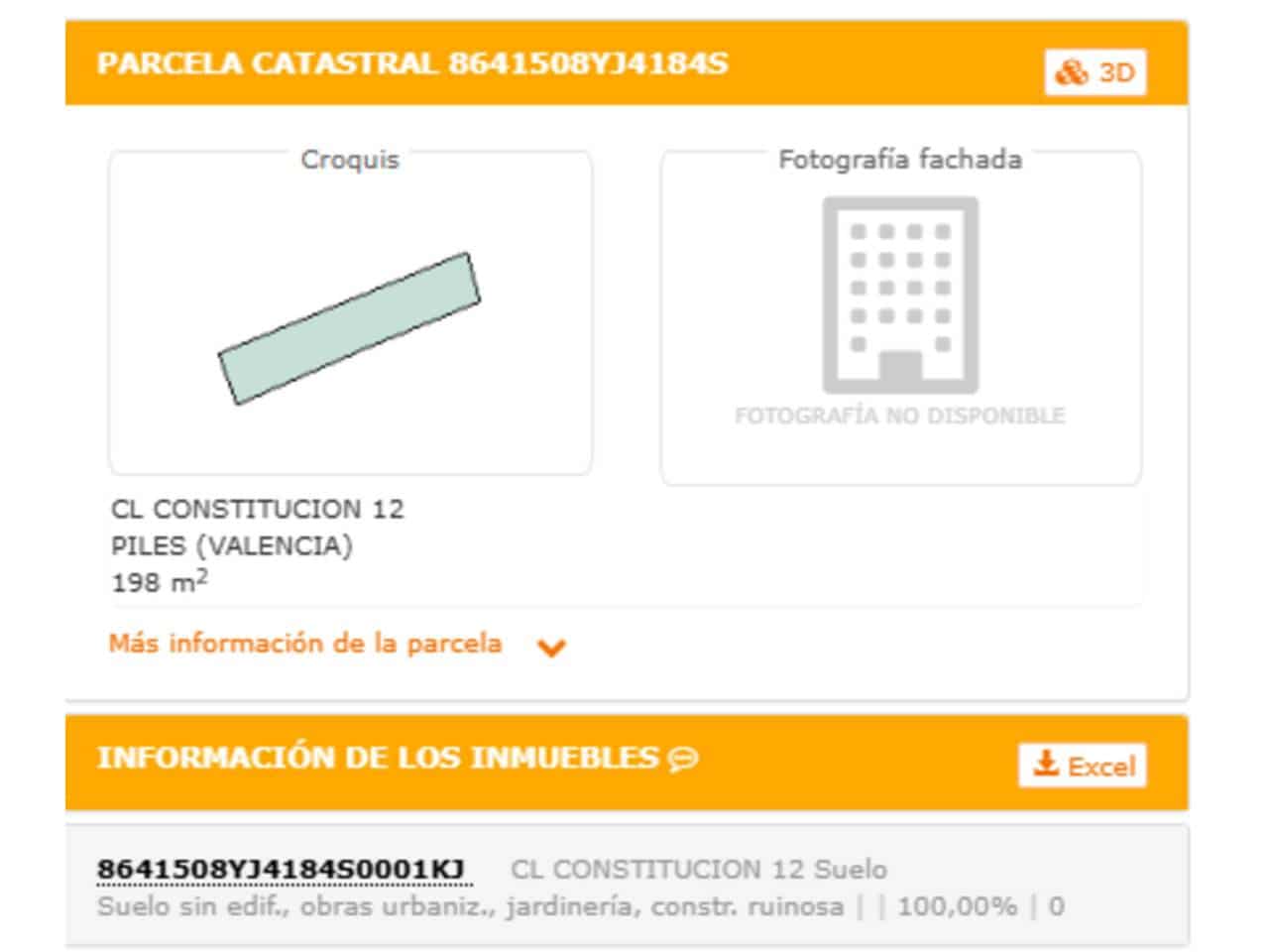 Byggetomt til salgs i Piles - € 62 000 (Ref: 9442902)