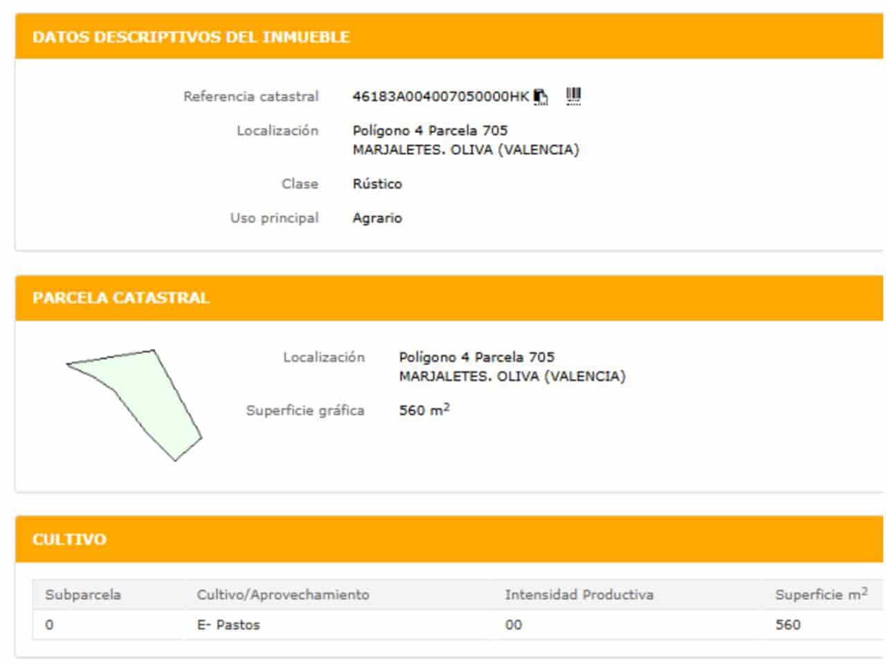 Terreno Não Urbanizado para venda em Oliva - 22 000 € (Ref: 9461141)