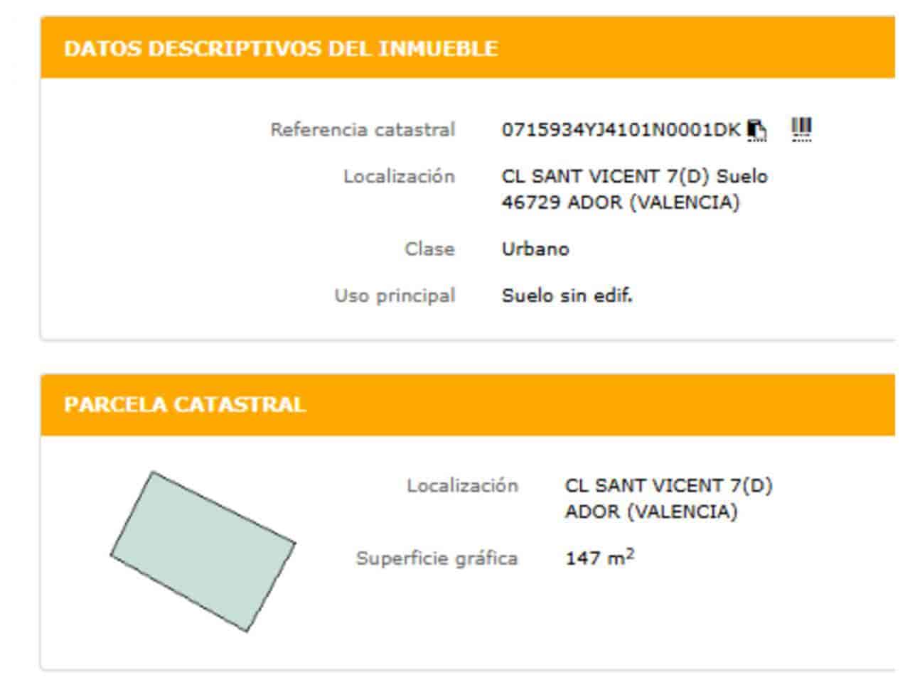 Byggetomt til salgs i Ador - € 34 900 (Ref: 9550468)