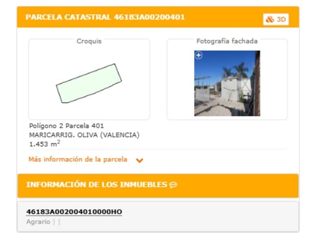 Undeveloped Land for sale in Piles - € 40,000 (Ref: 9602422)