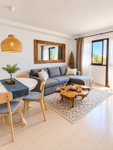 2 quarto Apartamento para arrendar em Corralejo, La Oliva com piscina - 1 550 € (Ref: 10183428)