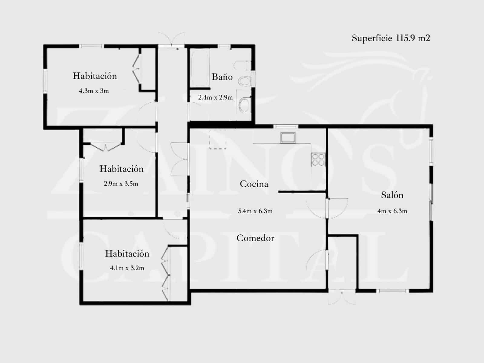 3 soveværelse Villa til salg i Palma de Mallorca med swimmingpool garage - € 649.000 (Ref: 9308716)