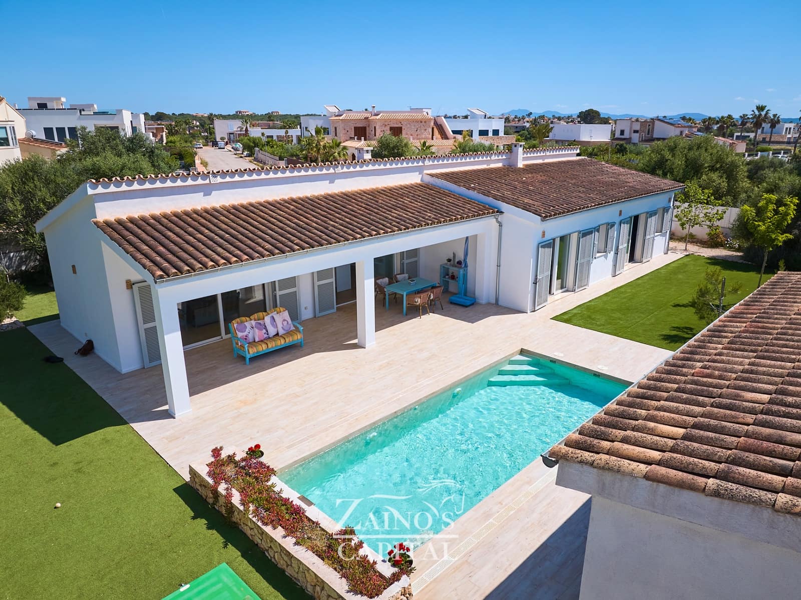 4 soverom Villa til salgs i Palma de Mallorca med svømmebasseng garasje - € 1 495 000 (Ref: 9807637)