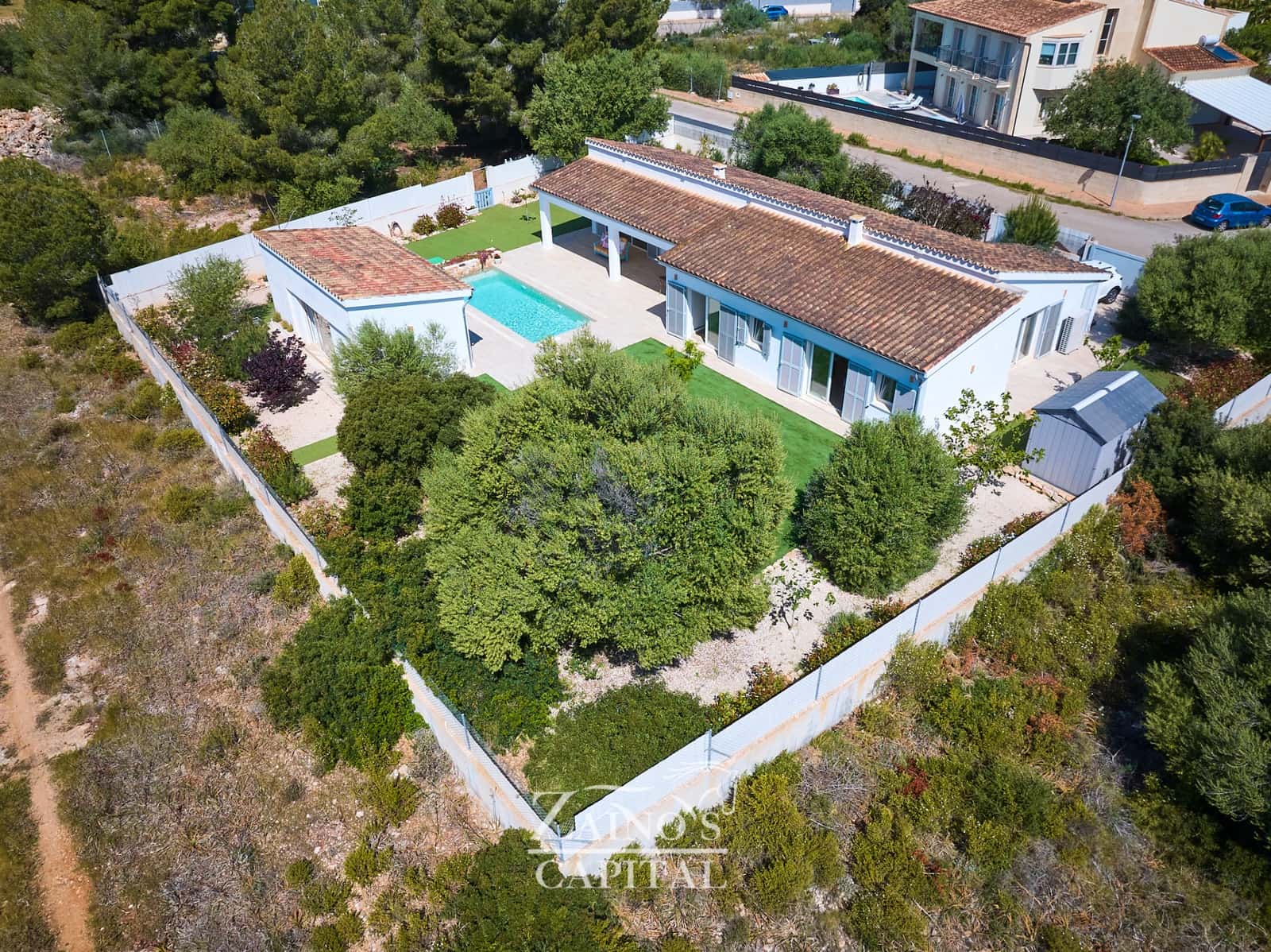 4 soverom Villa til salgs i Palma de Mallorca med svømmebasseng garasje - € 1 495 000 (Ref: 9807637)