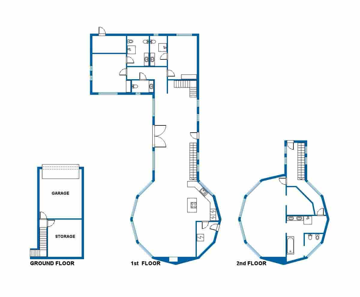3 sypialnia Willa na sprzedaż w Ojen z basenem garażem - 1 490 000 € (Ref: 9311171)