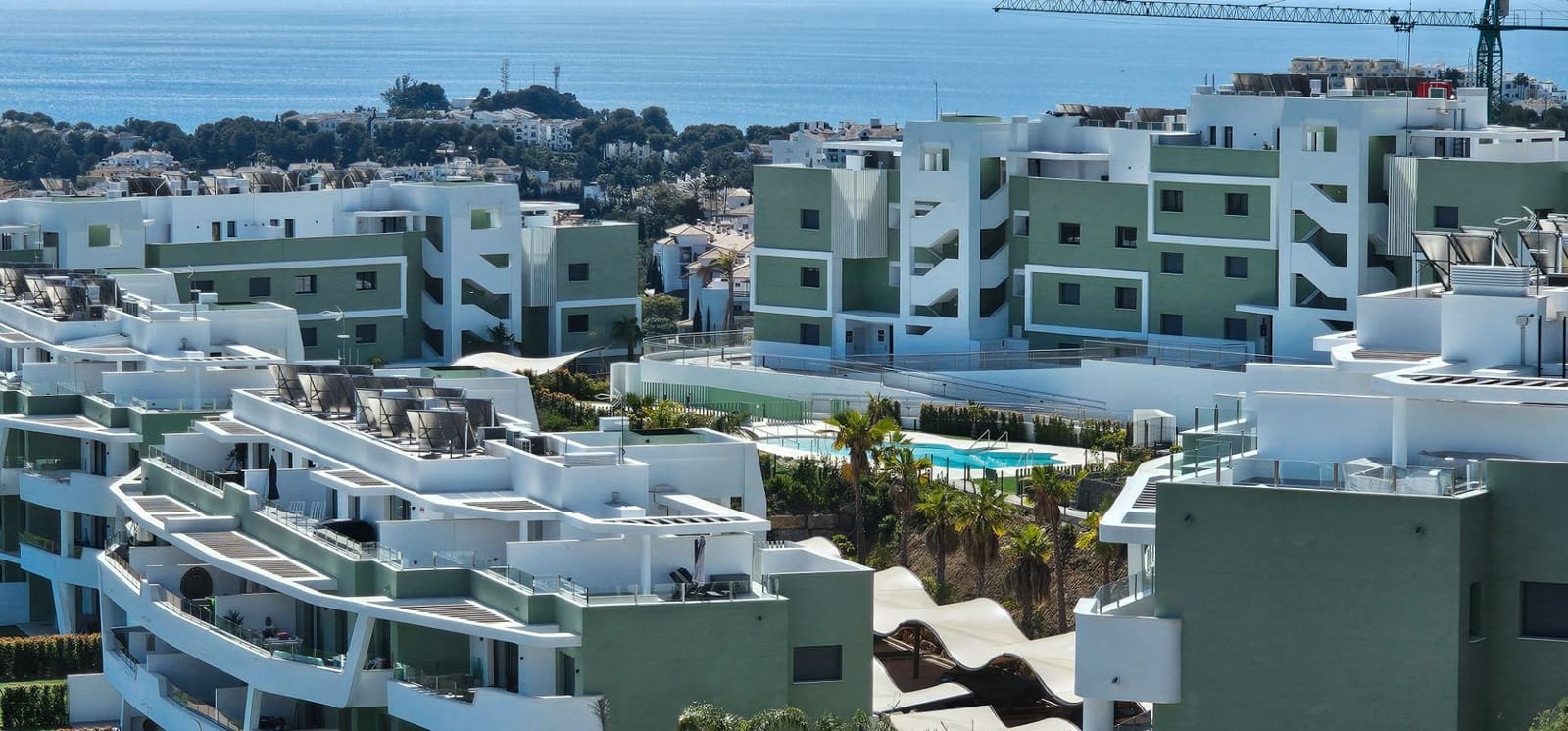 2 soverom Leilighet til salgs i Mijas med svømmebasseng garasje - € 545 000 (Ref: 9311177)