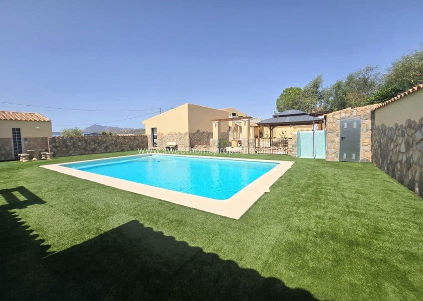 6 chambre Finca/Maison de Campagne à vendre à Abanilla avec piscine garage - 472 000 € (Ref: 10045470)