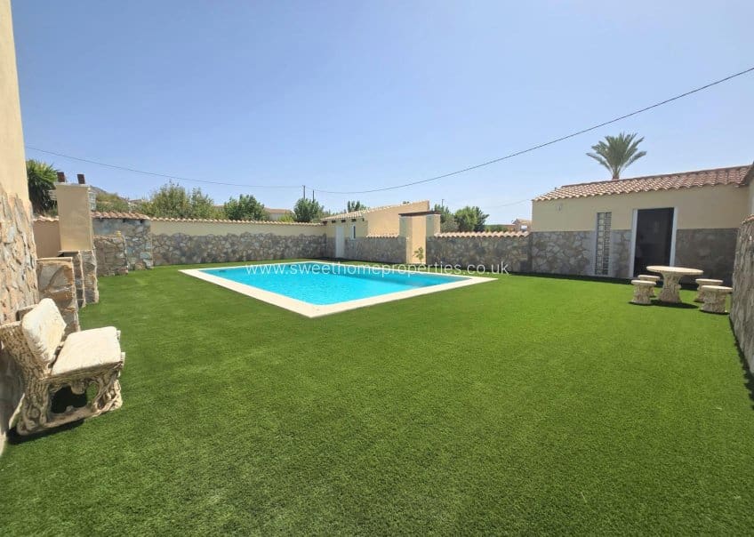 6 chambre Finca/Maison de Campagne à vendre à Abanilla avec piscine garage - 472 000 € (Ref: 10045470)