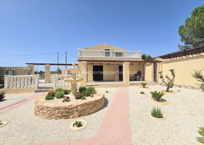 6 chambre Finca/Maison de Campagne à vendre à Abanilla avec piscine garage - 472 000 € (Ref: 10045470)