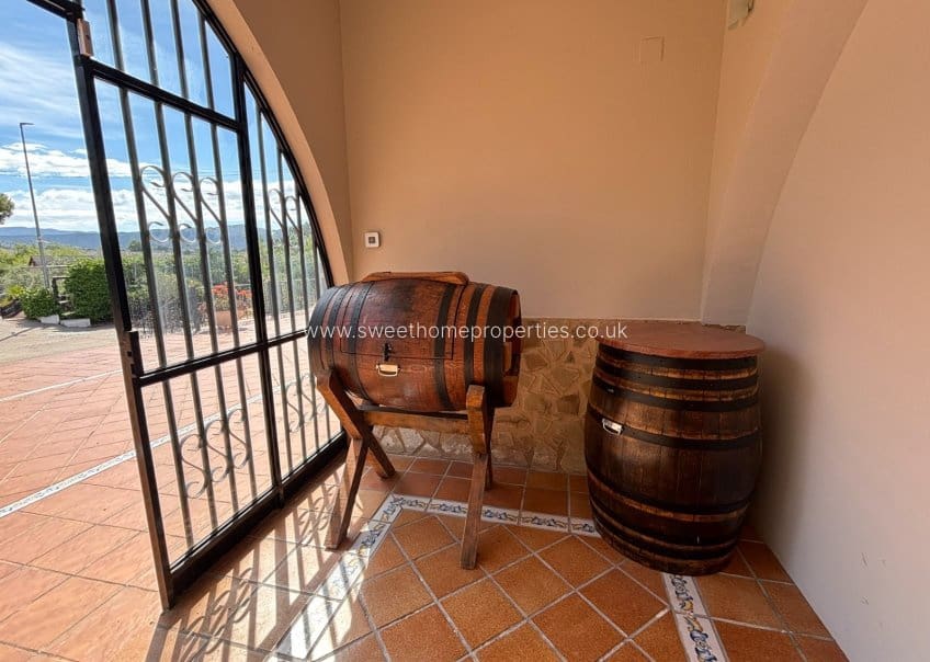 8 chambre Finca/Maison de Campagne à vendre à Sax avec piscine garage - 575 000 € (Ref: 10080047)