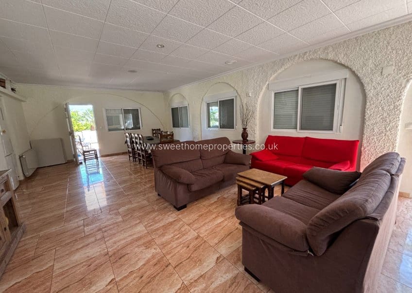 8 chambre Finca/Maison de Campagne à vendre à Sax avec piscine garage - 575 000 € (Ref: 10080047)