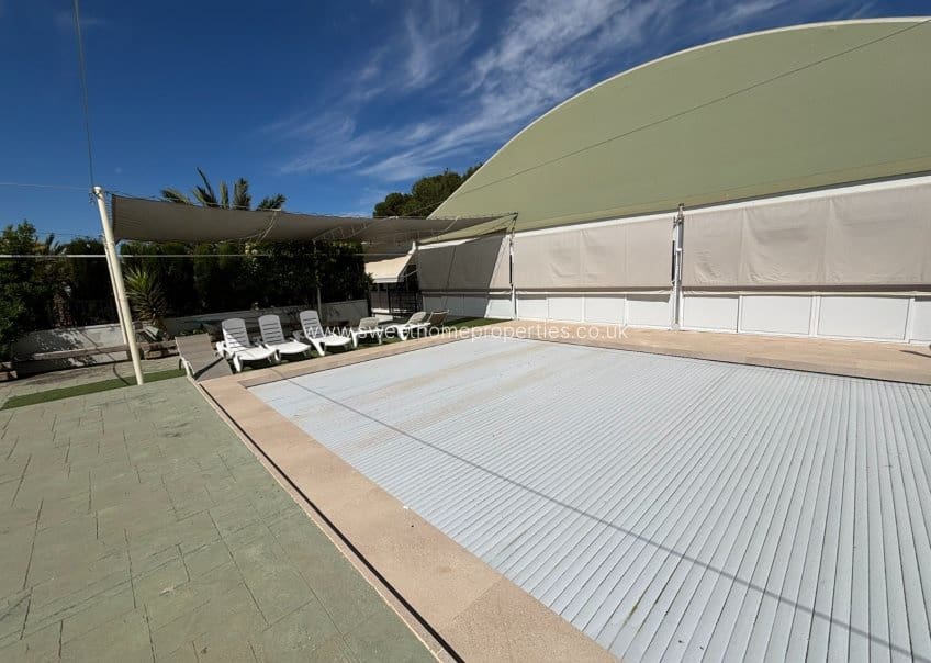8 chambre Finca/Maison de Campagne à vendre à Sax avec piscine garage - 575 000 € (Ref: 10080047)