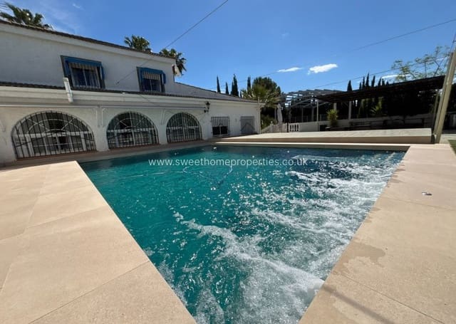 8 chambre Finca/Maison de Campagne à vendre à Sax avec piscine garage - 575 000 € (Ref: 10080047)