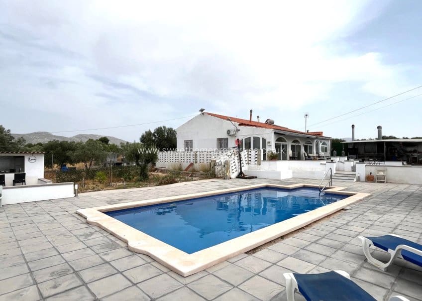 3 quarto Quinta/Casa Rural para venda em Sax com piscina garagem - 299 999 € (Ref: 10080048)