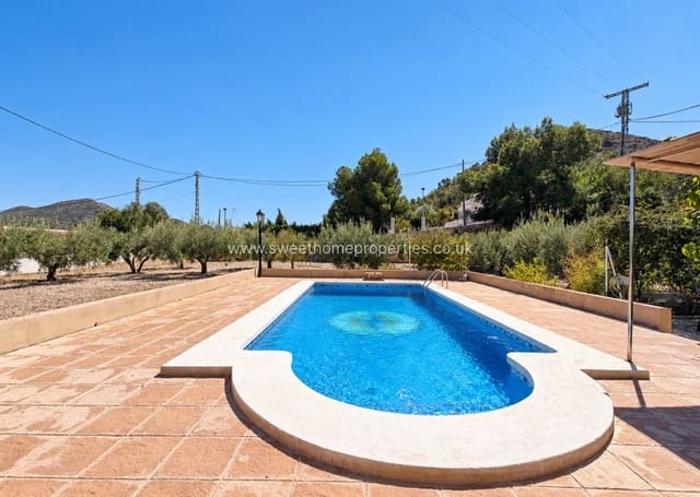 3 soveværelse Finca/Landehus til salg i Hondón de los Frailes med swimmingpool garage - € 295.350 (Ref: 10113499)