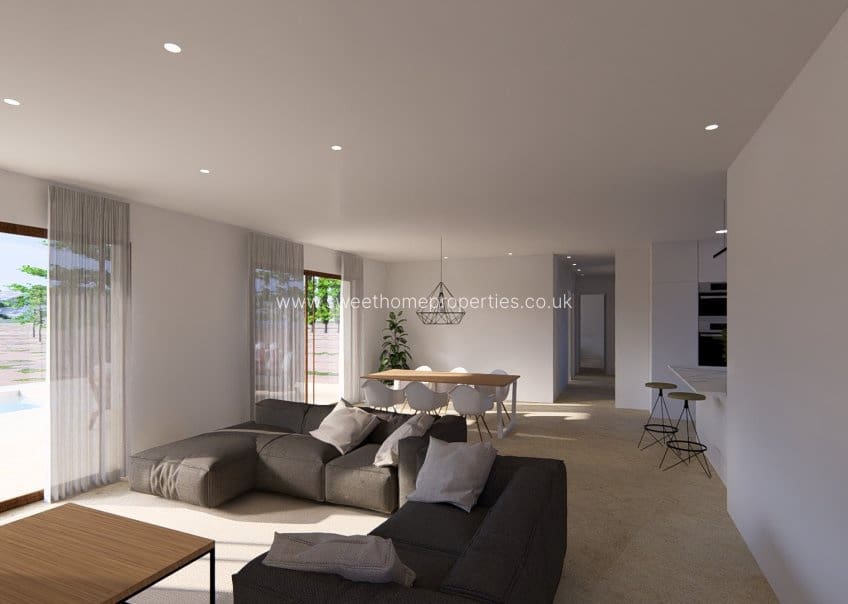 3 sypialnia Finka/Dom wiejski na sprzedaż w Pinoso z basenem garażem - 420 000 € (Ref: 10140154)