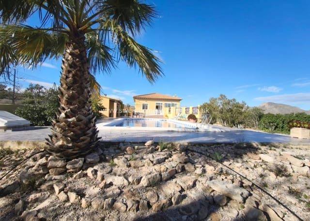 3 chambre Finca/Maison de Campagne à vendre à Hondón de los Frailes avec piscine garage - 285 000 € (Ref: 9571669)