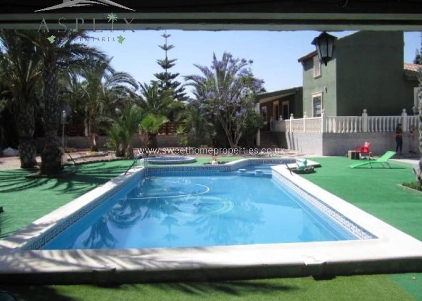 4 quarto Quinta/Casa Rural para venda em Aspe com piscina garagem - 390 000 € (Ref: 9585107)