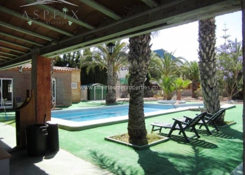 4 quarto Quinta/Casa Rural para venda em Aspe com piscina garagem - 390 000 € (Ref: 9585107)