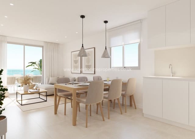 3 soverom Leilighet til salgs i Playa Tamarit - Playa Lissa, Santa Pola med svømmebasseng - € 375 000 (Ref: 9665501)